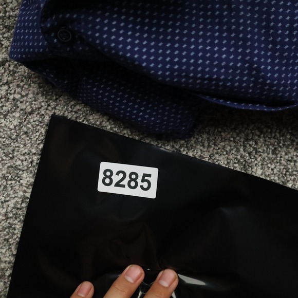 Monument Clothing Co. Dress Shirt Men's Large  Pattern Long Sleeve Button Up - Picture 8 of 8